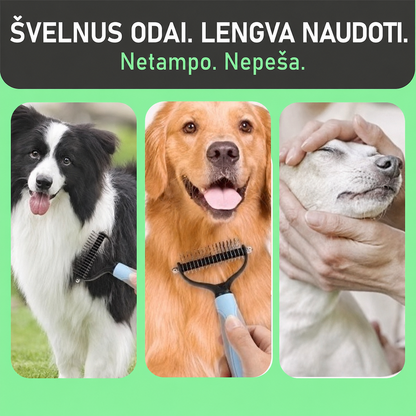 Dvipusės augintinių šukos 🐶🐱