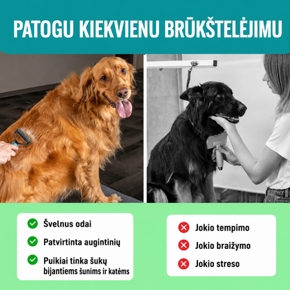 Dvipusės augintinių šukos 🐶🐱